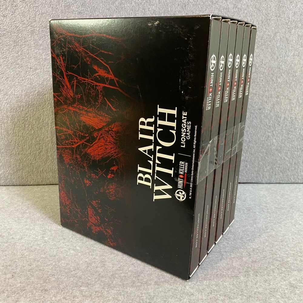 Hunt A Killer Blair Witch Season 1 Complete Episodes 1-6 Horror Game Box Set EUC